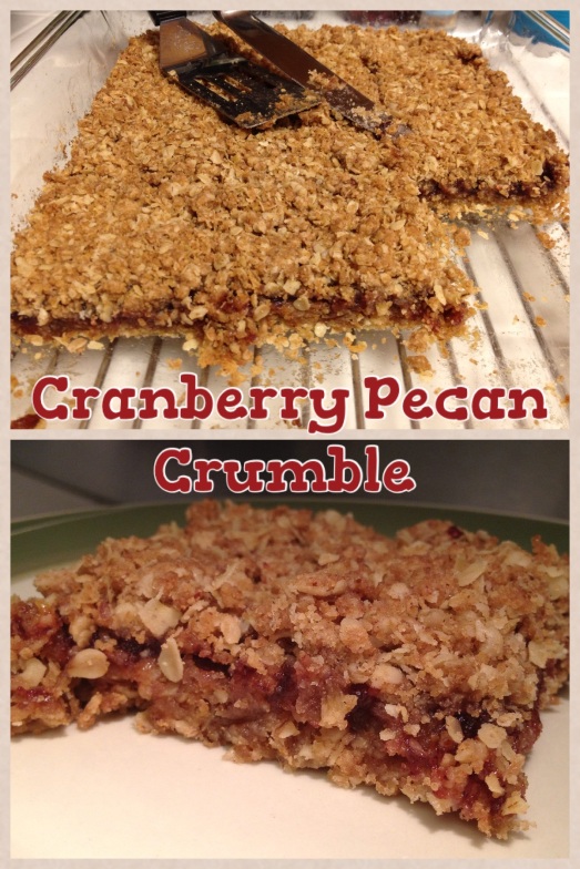 Cranberry Pecan Crumble